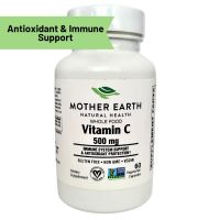 Mother Earth's Whole Food Vitamin C 500mg
